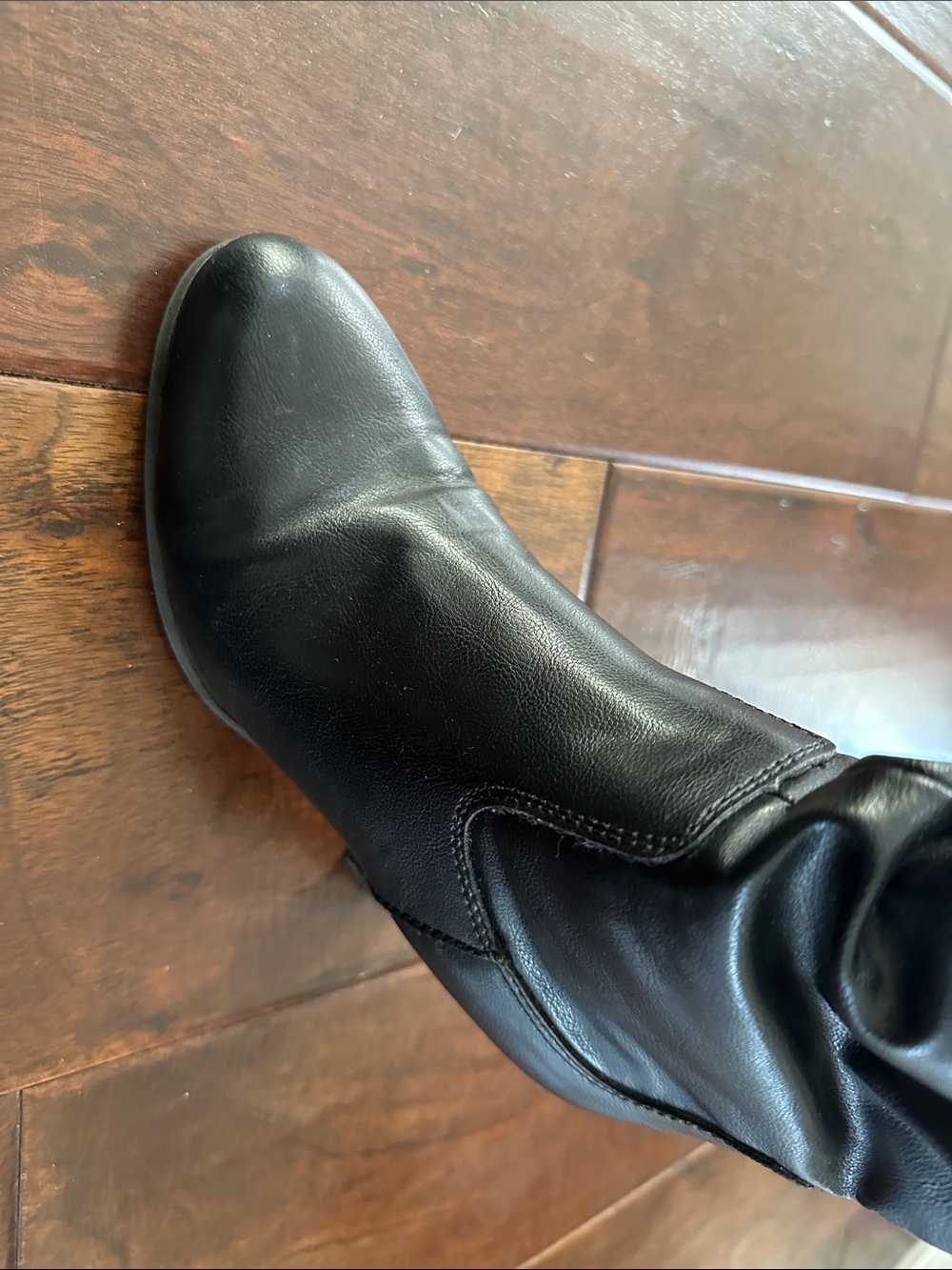 Style & Co. Black Slouch Mid-Calf Block Heel Boots - Picture 12 of 12